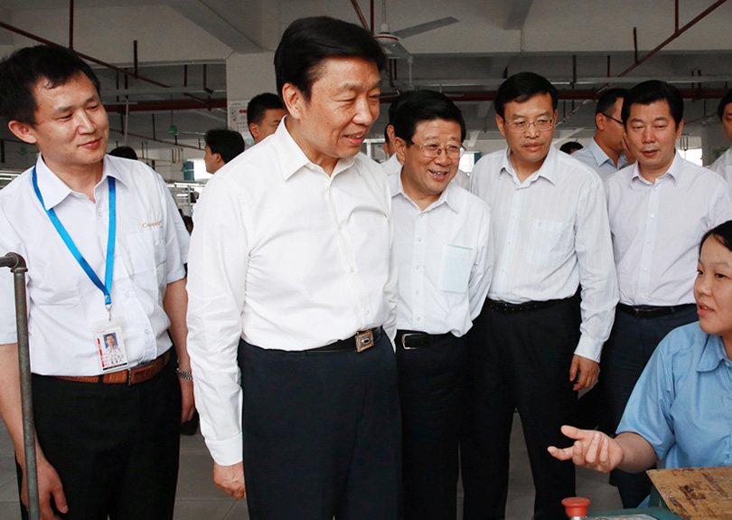 李源潮在z6com·尊龙调研纪实