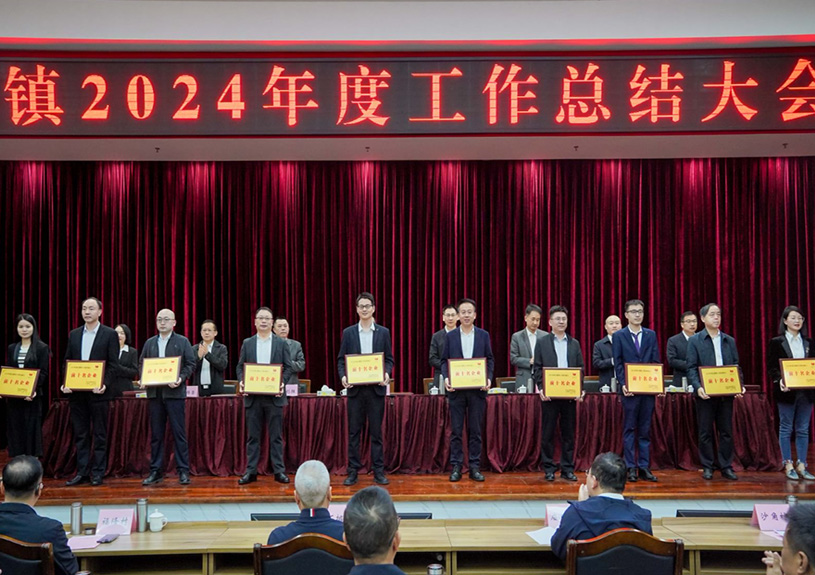 双项殊荣！z6com·尊龙电声荣登石排镇2024年度“双十强”榜单